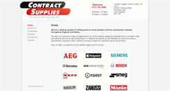 Desktop Screenshot of contractsupplies.com